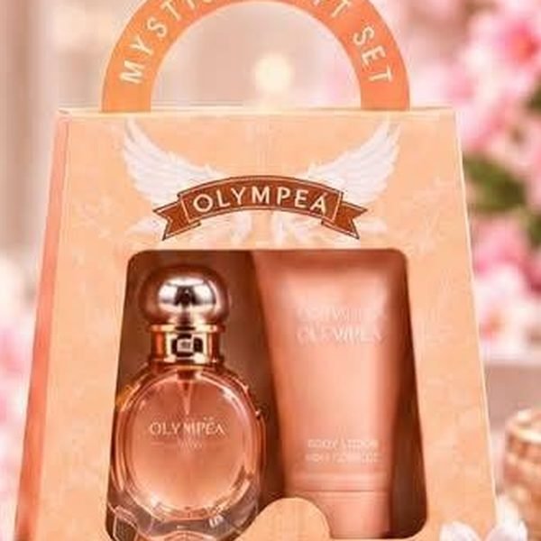 Coffret parfum Olympea, parfum et crème